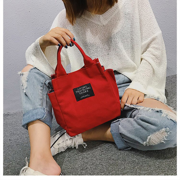Fashion Red Letter Pattern Decorated Handbag,Handbags