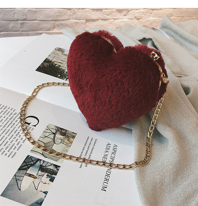 Fashion Khaki Heart Shape Decorated Shoulder Bag,Shoulder bags