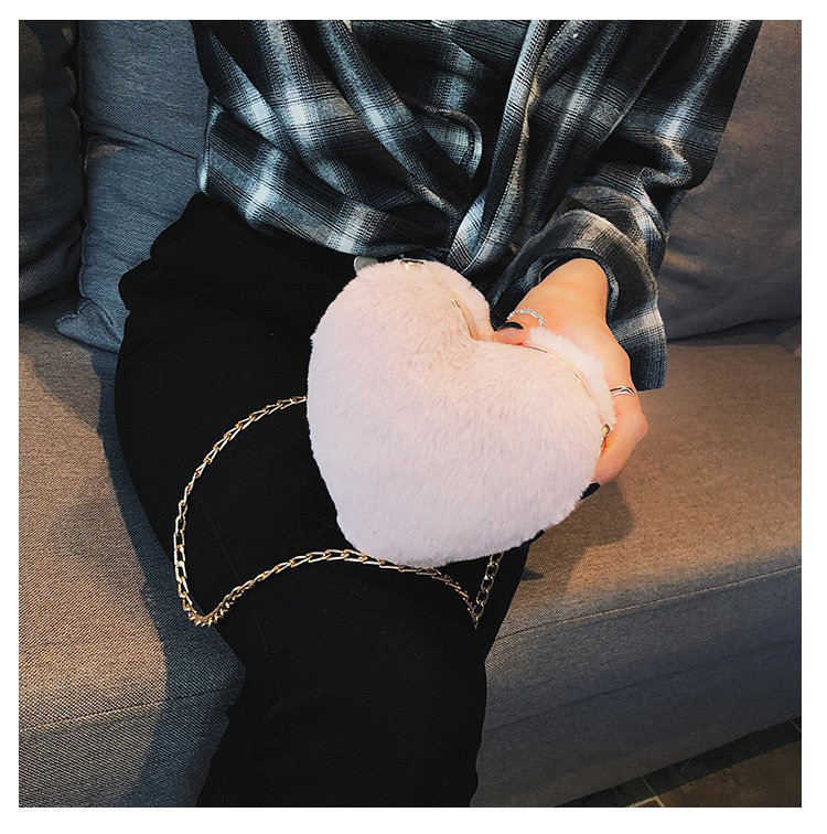 Fashion Khaki Heart Shape Decorated Shoulder Bag,Shoulder bags