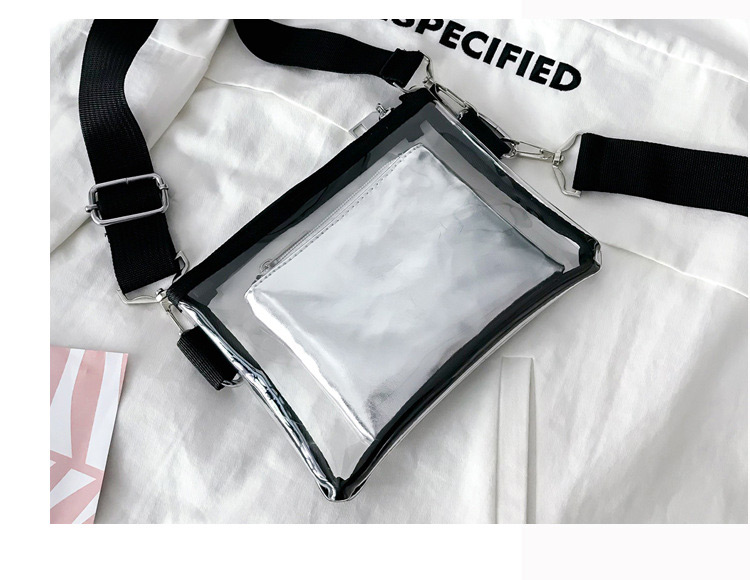 Fashion Black Pure Color Decorated Shoulder Bag (2 Pcs ),Shoulder bags