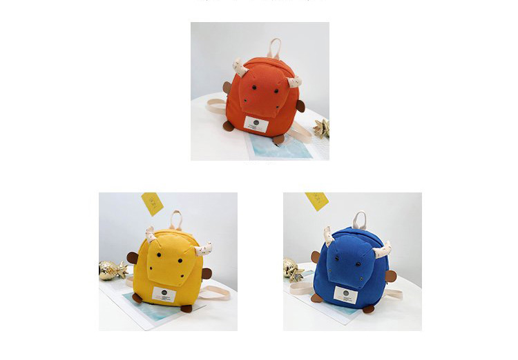 Simple Red Cow Shape Decorated Backpack,Backpack