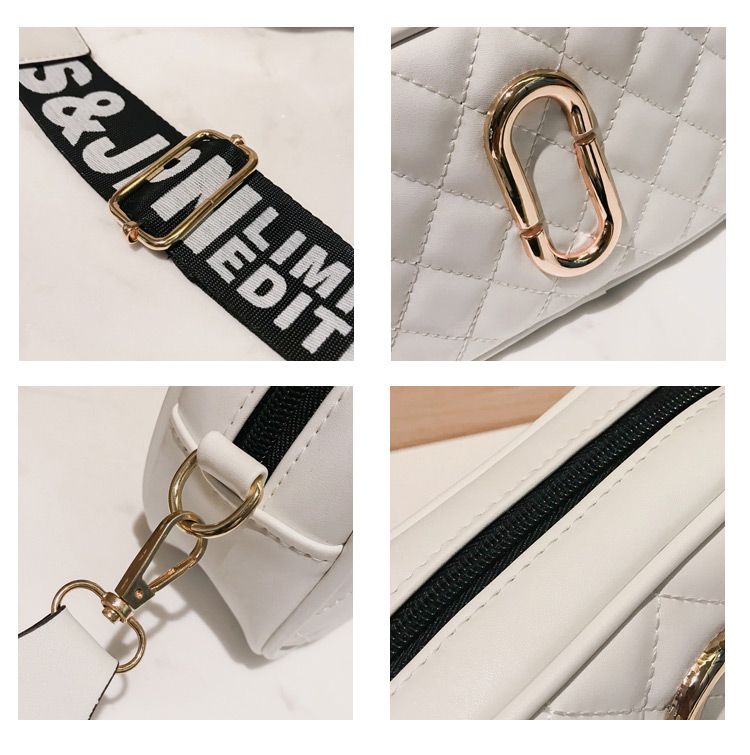 Simple Silver Color Square Shape Decorated Shoulder Bag,Shoulder bags