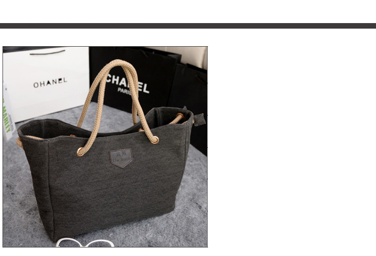 Simple Black Pure Color Decorated Handbag,Messenger bags