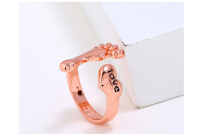 Fashion Silver Color Heart Shape Decorated Pure Color Ring,Fashion Rings