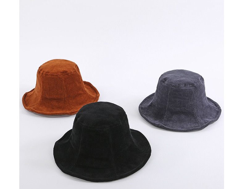 Fashion Brown Pure Color Decorated Hat,Sun Hats
