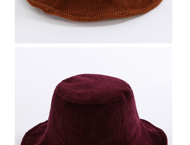 Fashion Khaki Pure Color Decorated Hat,Sun Hats