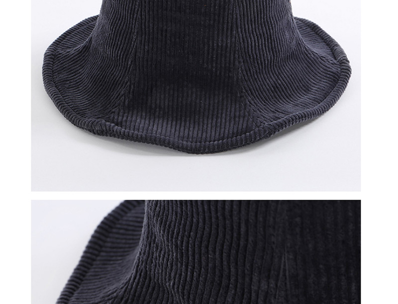 Fashion Gray Pure Color Decorated Hat,Sun Hats