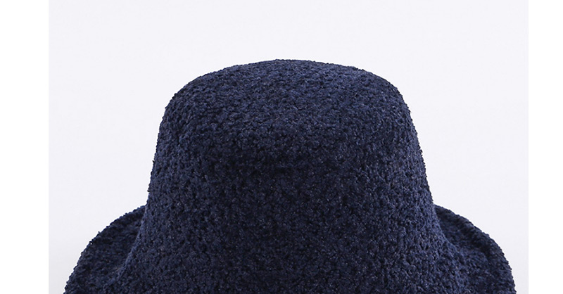 Fashion Navy Pure Color Decorated Hat,Knitting Wool Hats