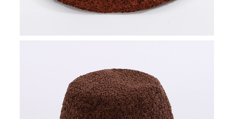 Fashion Brown Pure Color Decorated Hat,Knitting Wool Hats