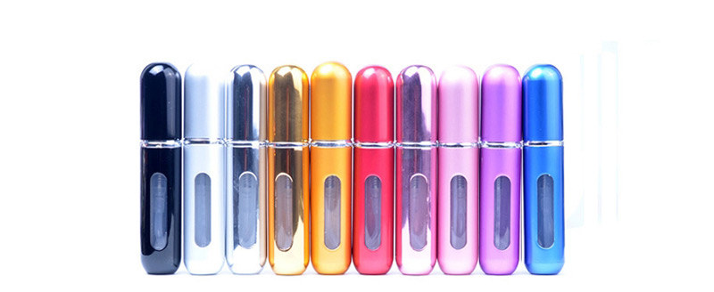 Fashion Silver Color Pure Color Decorated Cosmetic Bottle,Beauty tools