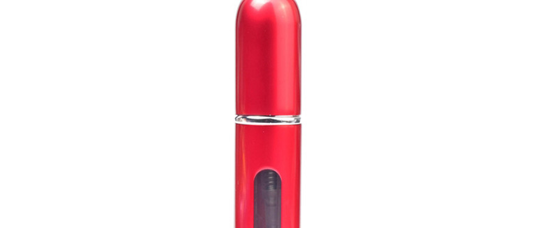 Fashion Red Pure Color Decorated Cosmetic Bottle,Beauty tools