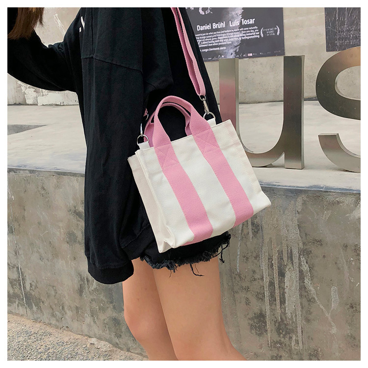 Fashion Pink Square Shape Design Detachable Shoulder Bag,Handbags