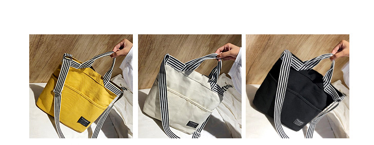 Fashion White Stripe Pattern Design Square Shape Bag,Handbags