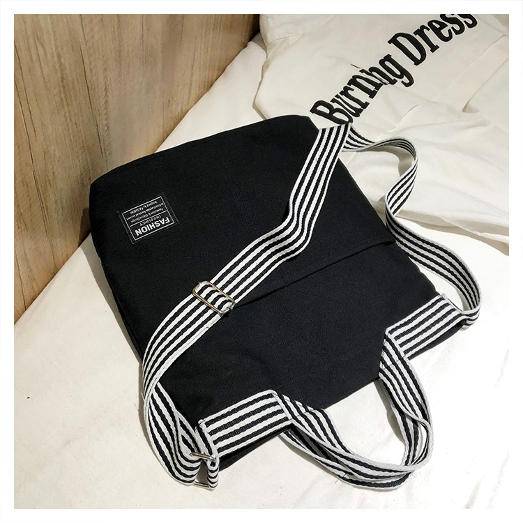 Fashion Black Stripe Pattern Design Square Shape Bag,Handbags