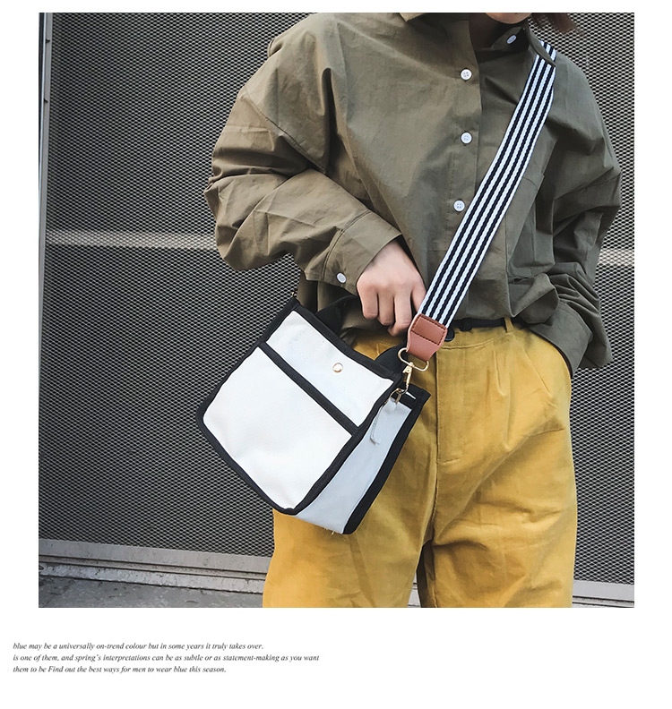 Fashion Black+white Color Mathcing Design Square Shape Bag,Handbags