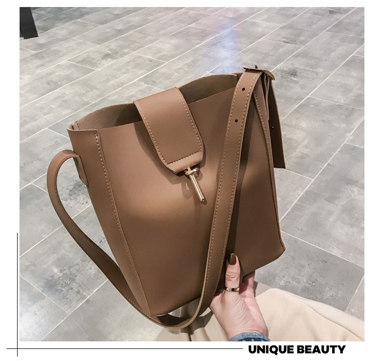 Fashion Black Pure Color Desigm Square Shape Shoulder Bag,Messenger bags
