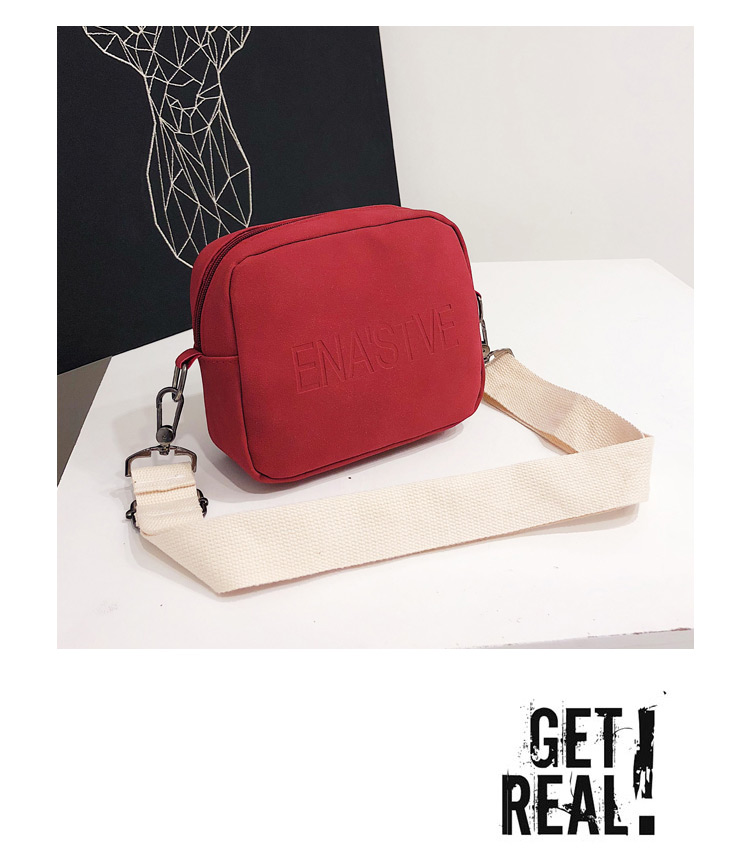 Fashion Red Letter Pattern Design Pure Color Shoulder Bag,Shoulder bags
