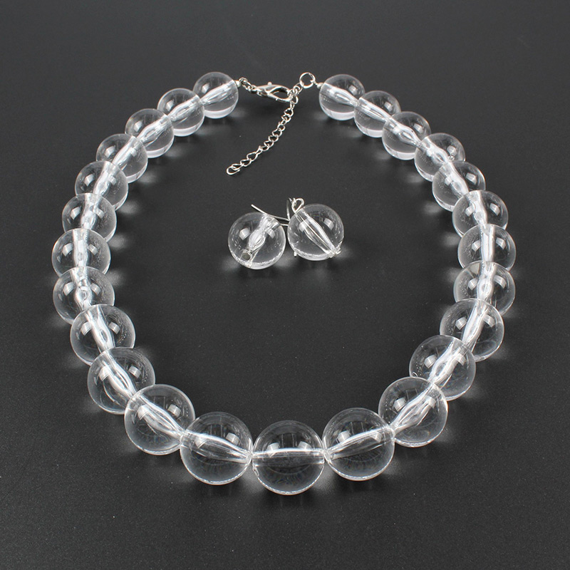 Fashion White Pure Color Design Simple Jewelry Sets,Jewelry Sets