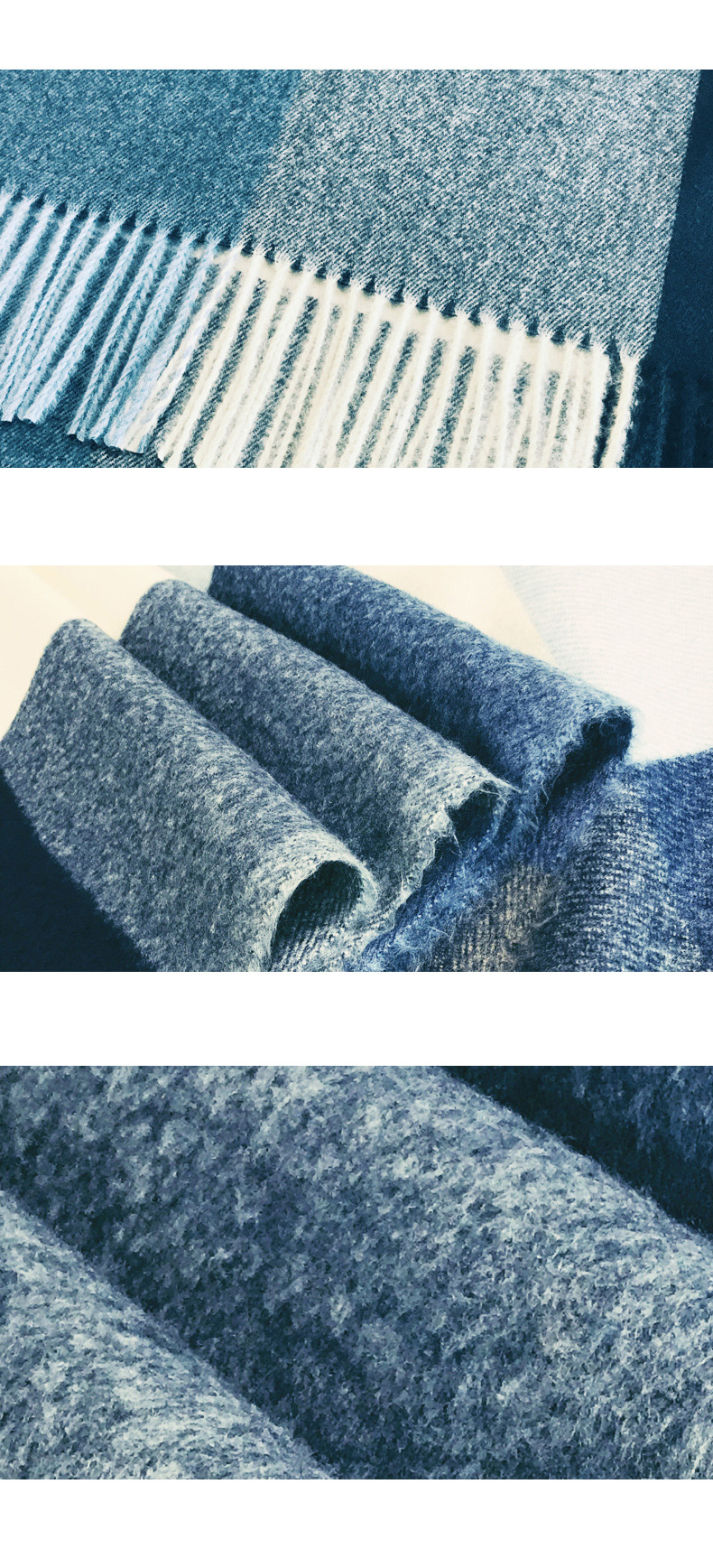 Fashion Black+white Grid Pattern Design Tassel Scarf,knitting Wool Scaves
