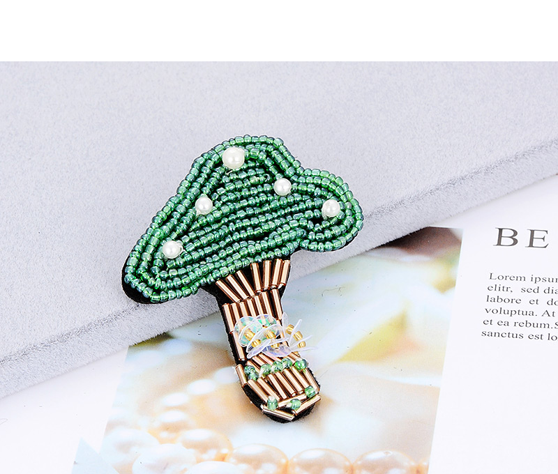 Fashion Multi-color Mushroom Shape Design Simple Brooch,Korean Brooches