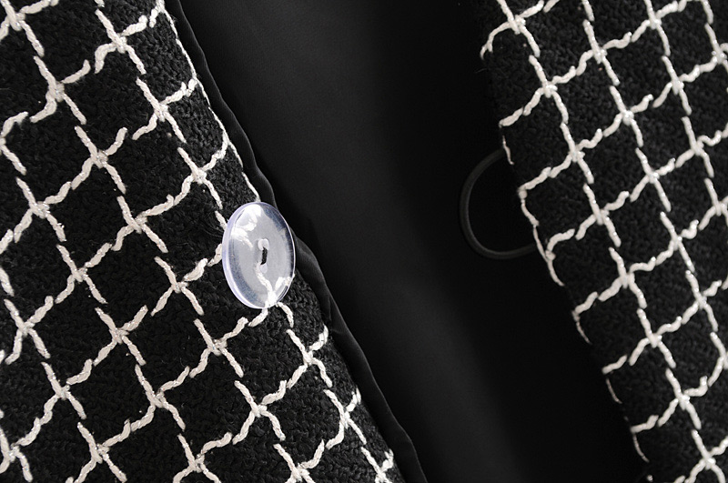 Elegant Black V Neckline Design Sleeveless Long Vest,Coat-Jacket
