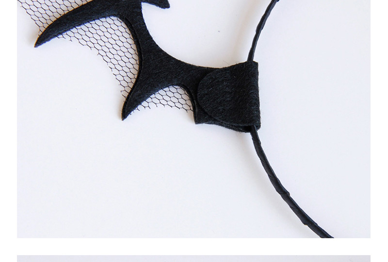 Fashion Black Bat Shape Decorated Hairband,Head Band