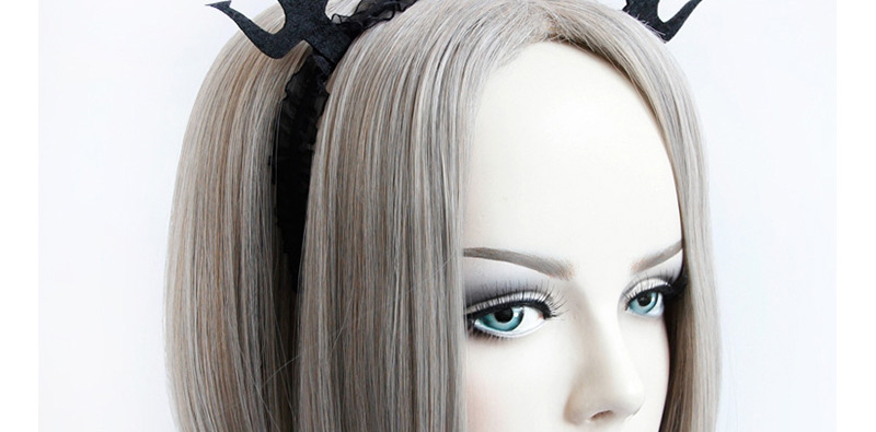 Fashion Black Pure Color Decorated Hairband,Head Band