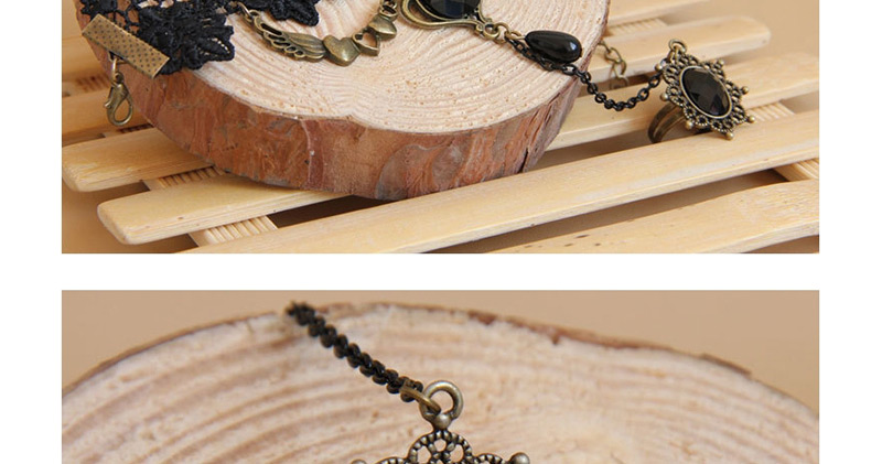 Fashion Black Waterdrop Shape Decorated Bracelet,Fashion Bracelets