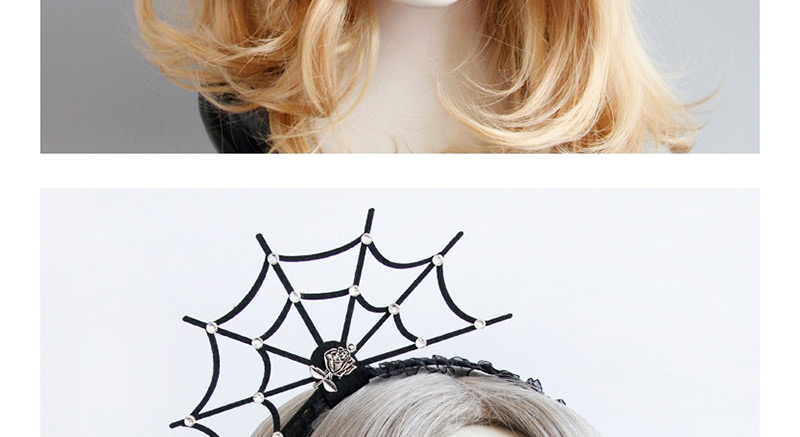 Fashion Black Cobweb Shape Deisgn Hairband,Head Band