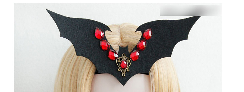 Fashion Black Bat Shape Decorated Hair Accessories,Head Band