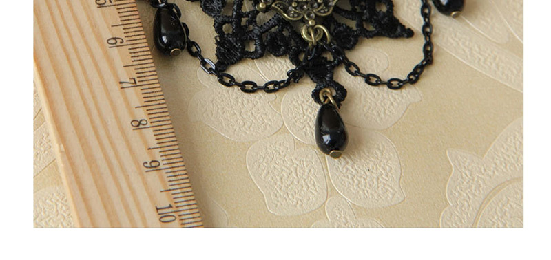 Fashion Black Hollow Out Design Pure Color Brooch,Korean Brooches