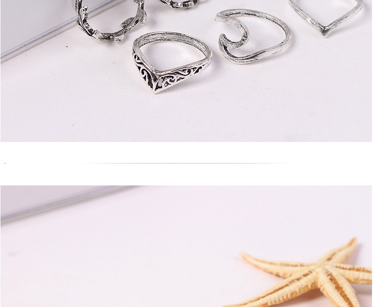 Fashion Silver Color Hollow Out Design Rings Sets,Rings Set