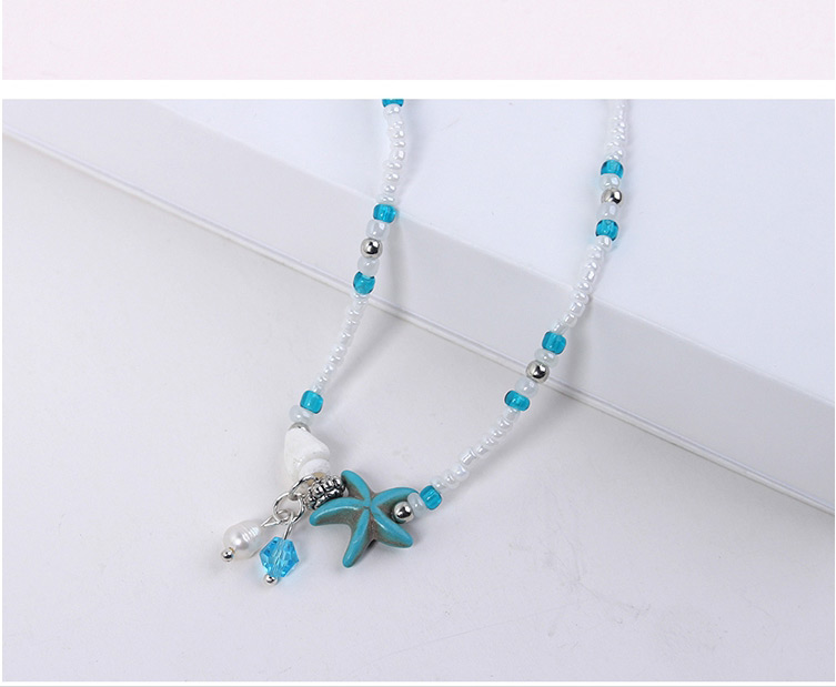 Fashion White Starfish Shape Decorated Ankle Chain,Fashion Anklets
