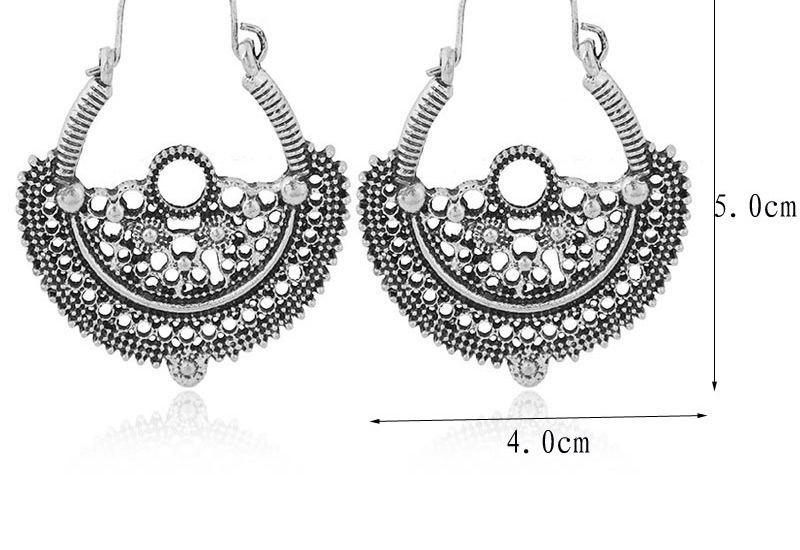 Fashion Silver Color Hollow Out Deisgn Earrings,Drop Earrings