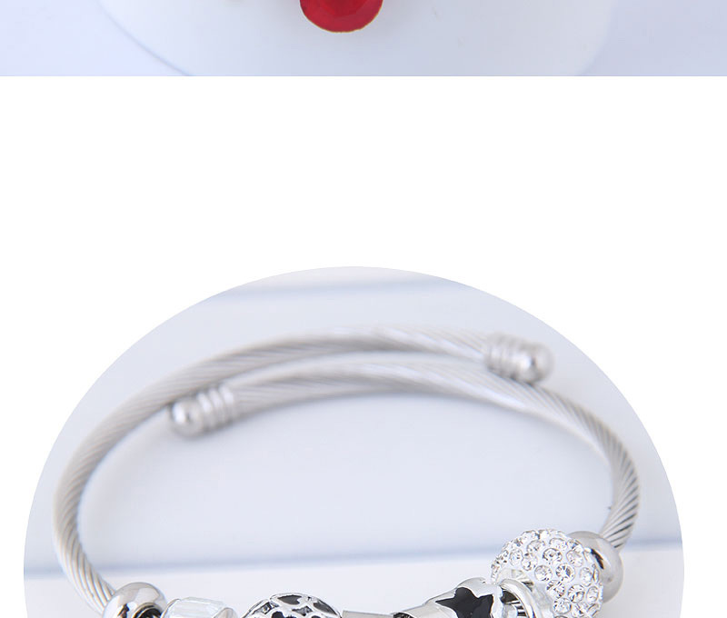 Fashion Red Waterdrop Shape Decorated Multi-element Bracelet,Fashion Bangles