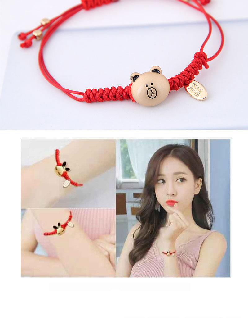 Fashion Red Rabbit Shape Decorated Bracelet,Fashion Bracelets