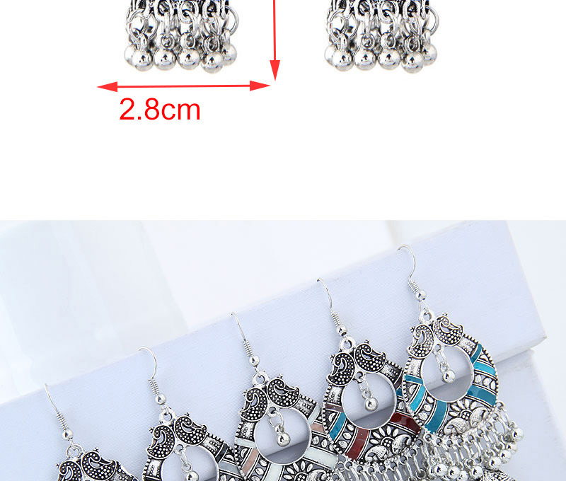 Simple Multi-color Bell Shape Decorated Earrings,Drop Earrings