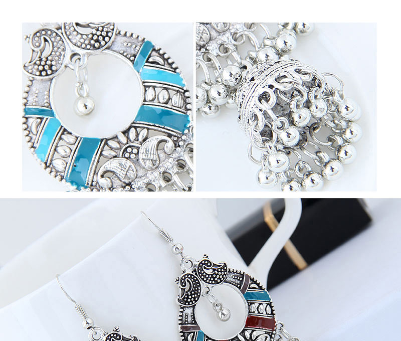 Simple Multi-color Bell Shape Decorated Earrings,Drop Earrings