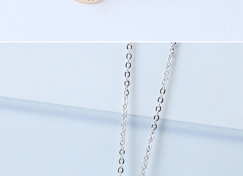 Elegant Silver Color Bee Pendant Decorated Long Necklace,Pendants