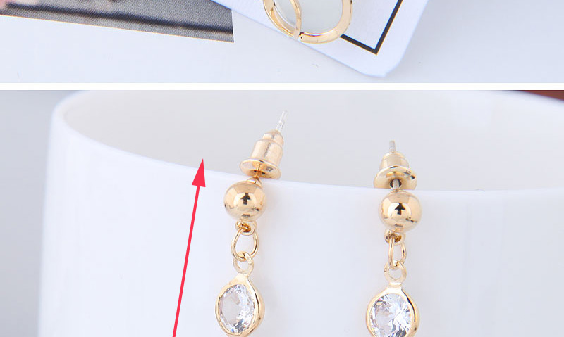 Fashion Gold Color Hollow Out Design Irregular Shape Earrings,Drop Earrings