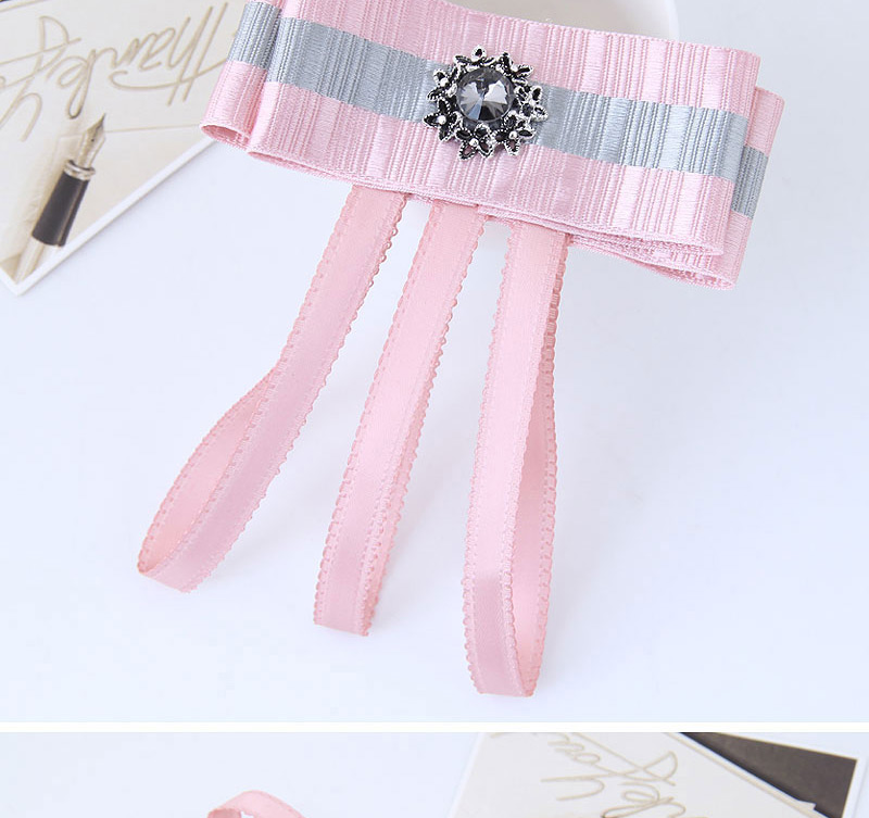 Fashion Pink Diamond Decorated Brooch,Korean Brooches