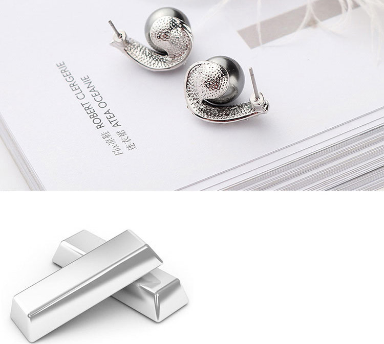 Fashion White Diamond&pearl Decorated Earrings,Crystal Earrings