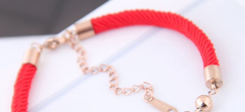 Simple Multi-color Pig Shape Decorated Bracelet,Bracelets