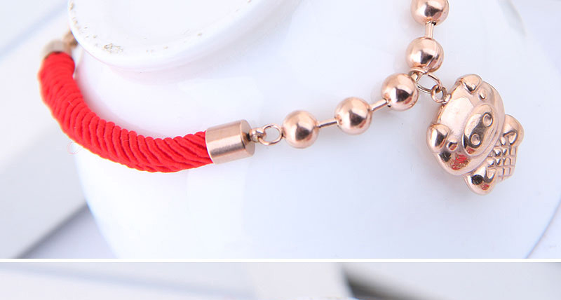 Fashion Multi-color Pig Shape Decorated Bracelet,Bracelets