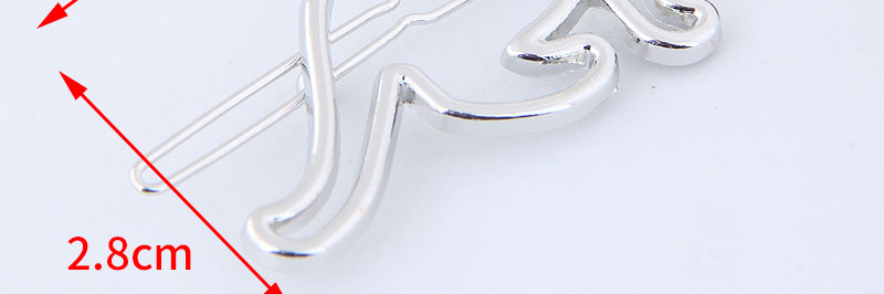Fashion Silver Color Cat Shape Design Hair Clip,Hairpins