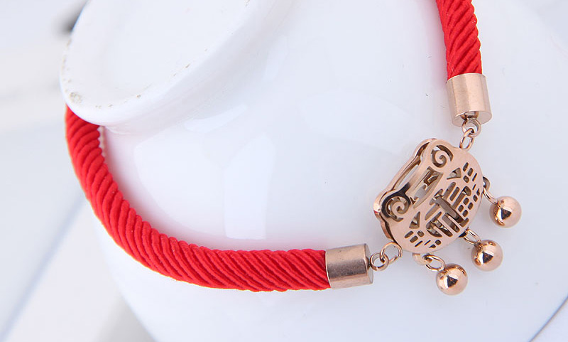 Fashion Red Hollow Out Design Bracelet,Bracelets