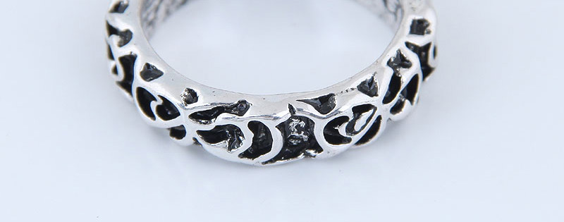 Fashion Silver Pure Color Decorated Ring,Fashion Rings