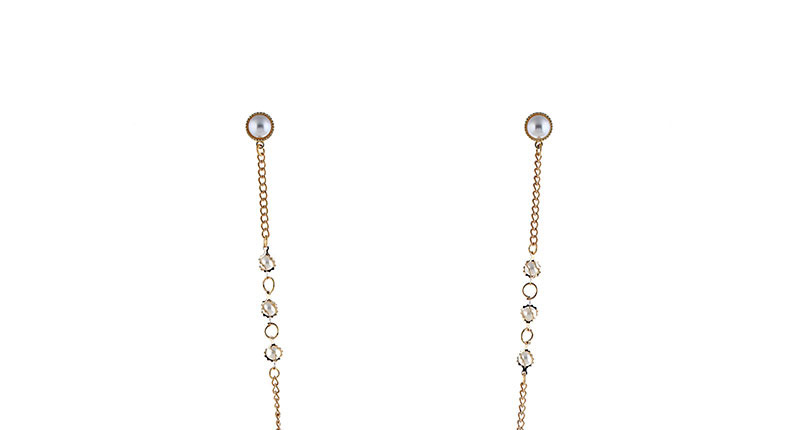 Fashion Gold One-piece Earrings,Drop Earrings
