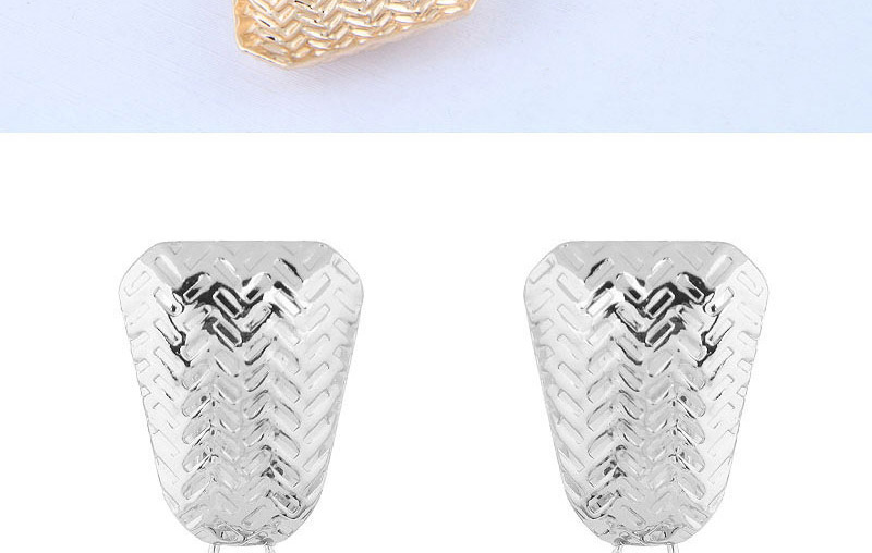 Fashion Gold Metal Geometric Stud Earrings,Drop Earrings