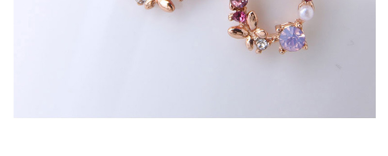 Fashion Color Butterfly&flower Shape Earrings,Stud Earrings
